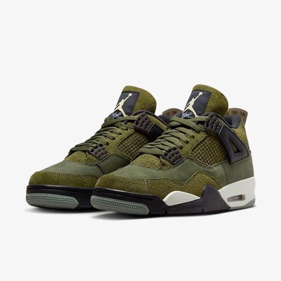 Nike Air Jordan 4 Craft Medium Olive black vanilla FB9927-200 size 8 - 14 main image 7